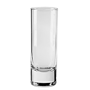 Стопка «Индро»; стекло; 60мл; D=38, H=105мм; прозрачный 