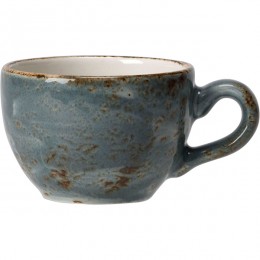 Чашка кофейная «Крафт»; фарфор; 85мл; D=65, H=50, L=85мм; синий
