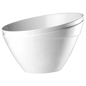 Салатник; пластик; 2500мл; D=24.5, H=15см; белый