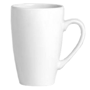 Кружка «Симплисити вайт»; фарфор; 285мл; D=7, H=11, L=11см; белый