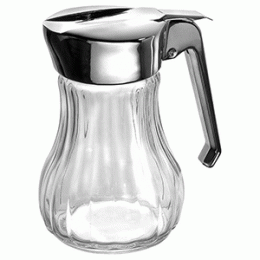 Сахарница; стекло; 250мл; D=8, H=12.5см; прозрачный 