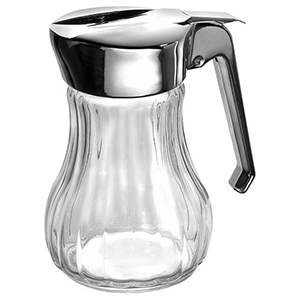 Сахарница; стекло; 250мл; D=8, H=12.5см; прозрачный 