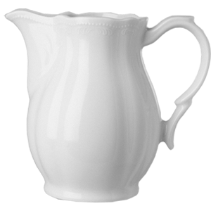 Молочник «В. Виена»; фарфор; 0, 5л; D=70, H=135, L=150, B=100мм; белый