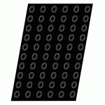 Форма кондитерская  «Конус» [96шт]; силикон, стеклопластик ; D=3, H=2, L=60, B=40см