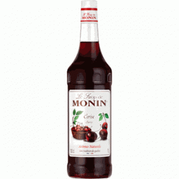 Сироп Вишня «Монин»; стекло; 1л; D=8, H=33см