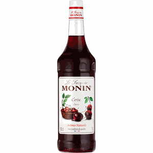Сироп Вишня «Монин»; стекло; 1л; D=8, H=33см