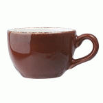 Чашка кофейная «Террамеса мокка»; фарфор; 85мл; D=65, H=50, L=85мм; темно коричневый 