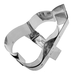Резак «Груша»; сталь нержавеющая ; L=140, B=95мм