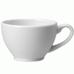 Чашка кофейная «Монако Вайт»; фарфор; 85мл; D=65, H=53, L=85мм; белый