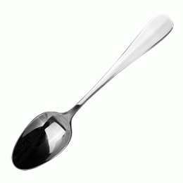 Ложка кофейная «Багет бэйсик»; сталь нержавеющая ; L=111/38, B=2мм