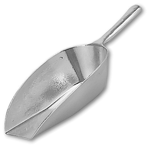 Совок; алюминий ; 110мл; L=18.5см