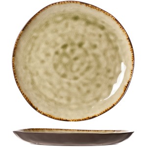 Тарелка мелкая; керамика; D=27, H=3см