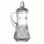 Кувшин с крышкой «Мельница»; хрусталь; 1, 5л; , H=33, 5см