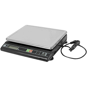 Весы электрические  CAS AP-30M BT дискретность 30(15)кг/10(5)г.; пластик, металл; H=32.5, L=43.5, B=49.5см; 10