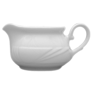 Соусник «Аркадия»; фарфор; 300мл; H=75, L=150, B=80мм; белый