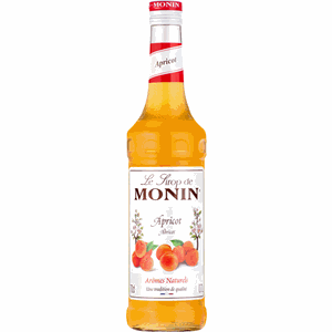 Сироп Абрикос «Монин»; стекло; 0, 7л; D=7, H=31см