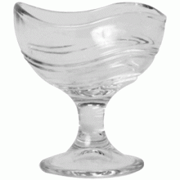 Креманка «Акапулько джуниор»; стекло; 160мл; D=95/65, H=100, L=25мм; прозрачный 