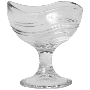 Креманка «Акапулько джуниор»; стекло; 160мл; D=95/65, H=100, L=25мм; прозрачный 
